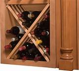 End Cabinet Wine Rack Photos