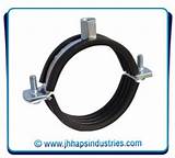Pipe Clamp With Rubber Lining