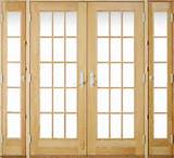 Images of Vented Sidelight Patio Doors