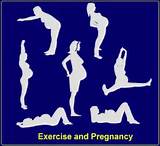 Images of Exercise Routine During Pregnancy