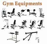 Types Of Gym Equipment Photos