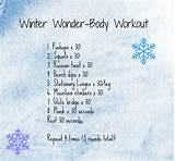 Workout Tips In Winter Images