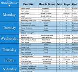 Exercise Routines Gym Photos