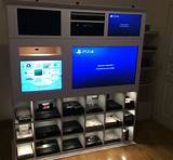 Photos of Game System Shelves