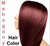 Hair Color Mahogany