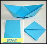 How To Origami Boat Pictures