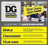 Pictures of How To Use Digital Coupons From Dollar General