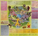 Universal Studios Singapore Map