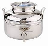 Sansone Stainless Steel Olive Oil Containers