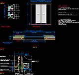 Automatic Sliding Door Details Dwg