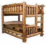 Log Bunk Beds For Sale