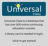 Images of Universal Class Login