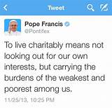 Photos of Pope Francis Quotes On Charity