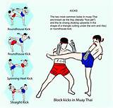 Muay Thai Techniques Photos