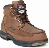 Brown Suede Work Boots Images