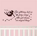 Pictures of Little Girl Wall Decal Quotes