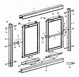 Images of Shower Door Frame Parts