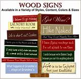 Wood Signs Sayings Pictures