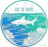 Save The Sharks Sticker Images