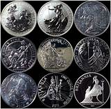 Silver Bullion Coins Of The World