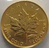 Pictures of Canada Maple Leaf Gold Coin Price