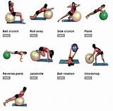 Ab Exercises Fitness Ball Pictures