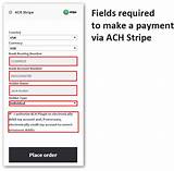 Ach Credit Stripe Transfer Pictures