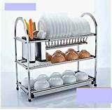 Stainless Steel Plate Rack For Kitchen Images