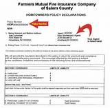 Commercial Insurance Declaration Page Pictures