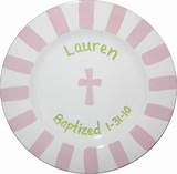 Photos of Baptism Plates