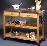 Pictures of Home Styles Stainless Steel Kitchen Island Cart