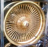 Photos of All Gold Wire Wheels