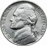 Jefferson Nickel Silver Value Images