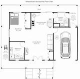 Handicap Accessible Home Floor Plans Pictures