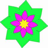 Geometric Flower Shapes Pictures