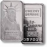 Images of Credit Suisse Platinum Bar