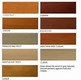 Photos of Exterior Wood Stain Colours