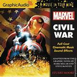 Marvel Civil War Audiobook Photos