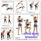 Upper Body Workout Routine For Men Images