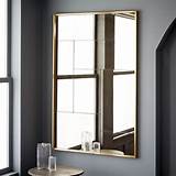 Photos of Thin Gold Frame Mirror