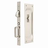 Images of Emtek Pocket Door Lock