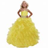 Cheap Yellow Ball Gown Pictures