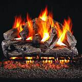 Photos of Vented Gas Log Set With Remote