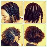 Photos of Flat Twist Out