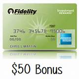Fidelity Credit Card Sign Up Bonus Photos