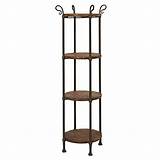 Round Metal Shelving Unit Pictures