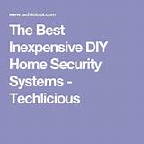 Inexpensive Home Security Systems Photos