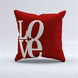 Images of Cheap Red Decorative Pillows