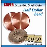 Expanded Shell Half Dollar