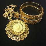 Turkish Gold Jewelry Store Images